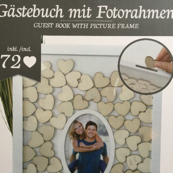 Gästebuch Bilderrahmen